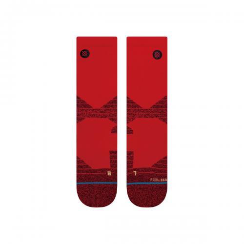 STANCE ICON SPORT CREW サイズL RED FEEL360 インフィニット クルー スポーツ ソックス 靴下 赤_画像2