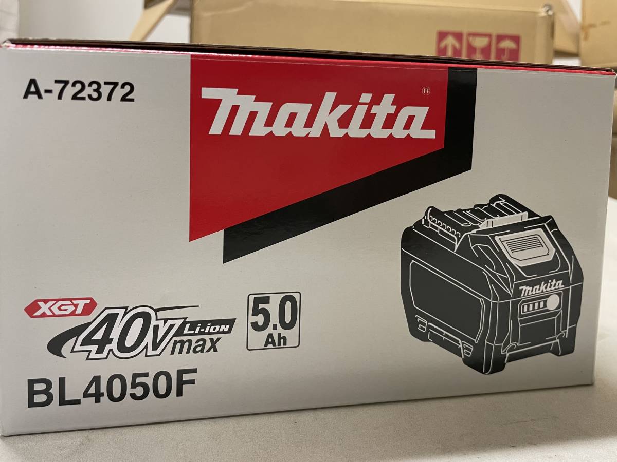 新品、未使用makita マキタ BL4050F 40Vmaxリチウムイオンバッテリー 3