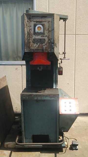 1円スタート) AMADA アマダ 万能油圧ベンダー SPH-30 油圧 1円スタート) AMADA アマダ 万能油圧ベンダー SPH-30 油圧
