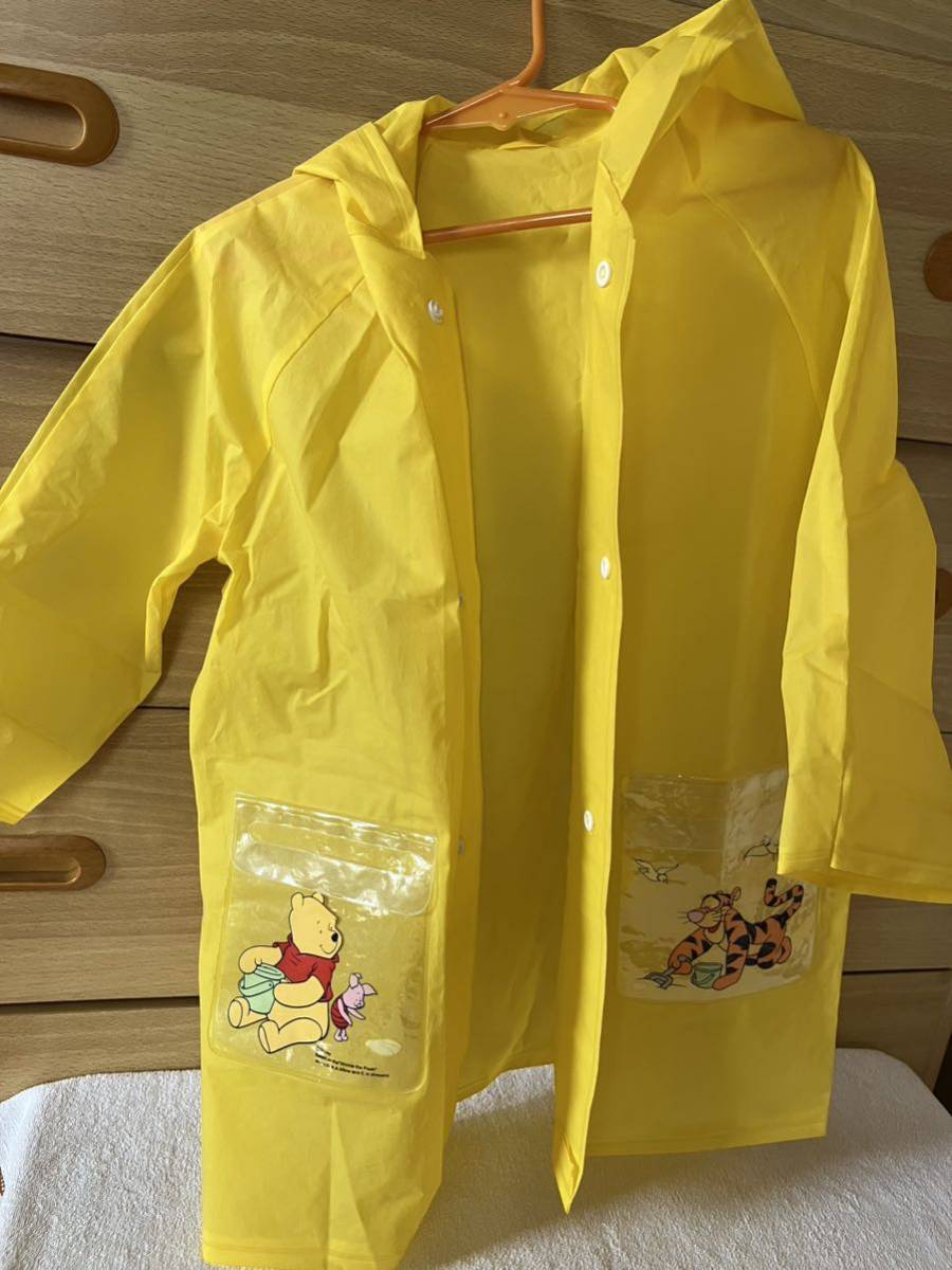 Disney プーさんレインコート黄色｜PayPayフリマ
