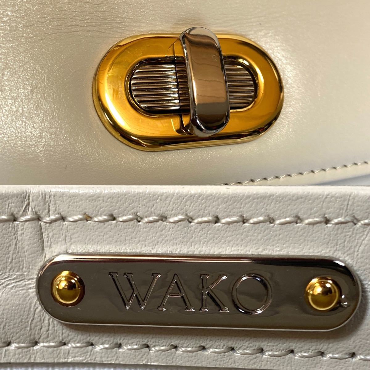 極美品 WAKO ワコウ 銀座 和光 定価12万 フォーマル オフホワイト