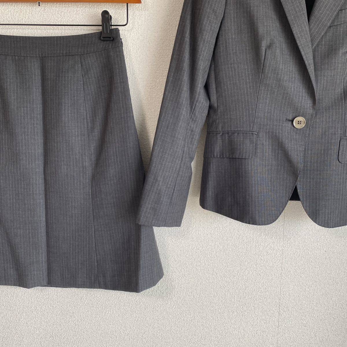新規購入 上38下36 スーツカンパニー Ｗ62 DMW 涼しい 春夏 スカート