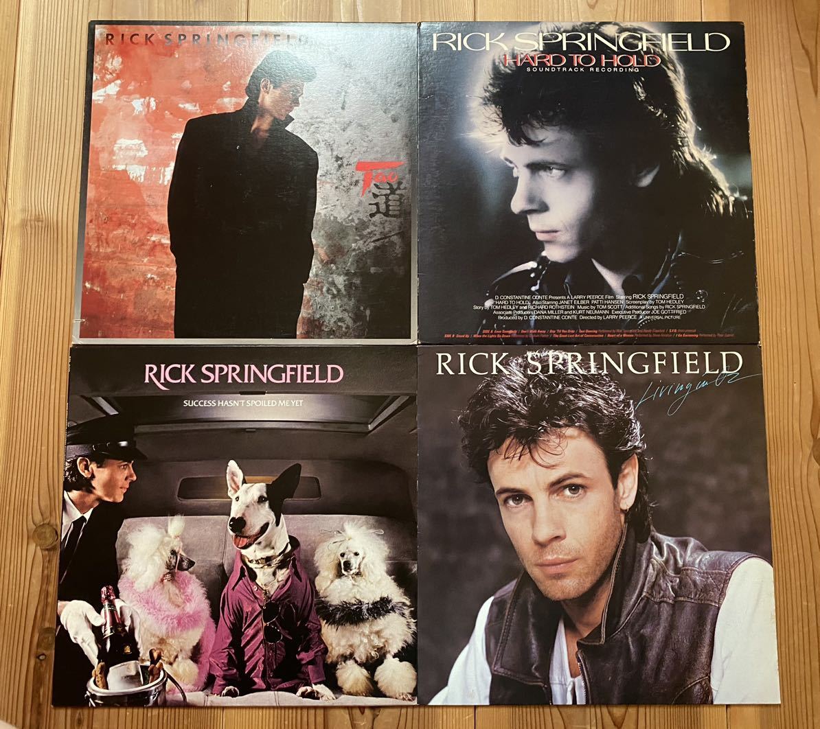 LP 12’ Rick Springfield リック・スプリングフィールド レコード まとめて 4枚セット/ Tao 道　他_画像1