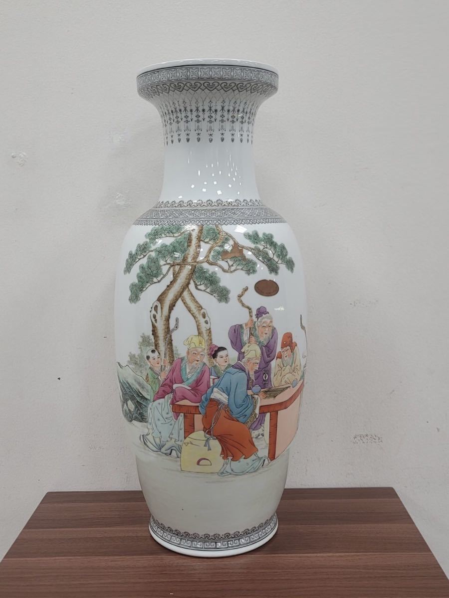 △中国中国美術花瓶インテリア大清乾隆年製(KS5-67)-日本代購代Bid第