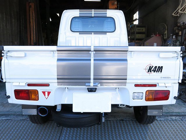 K4M 車検対応マフラー サンバー トラック グランドキャブ S500J_画像6