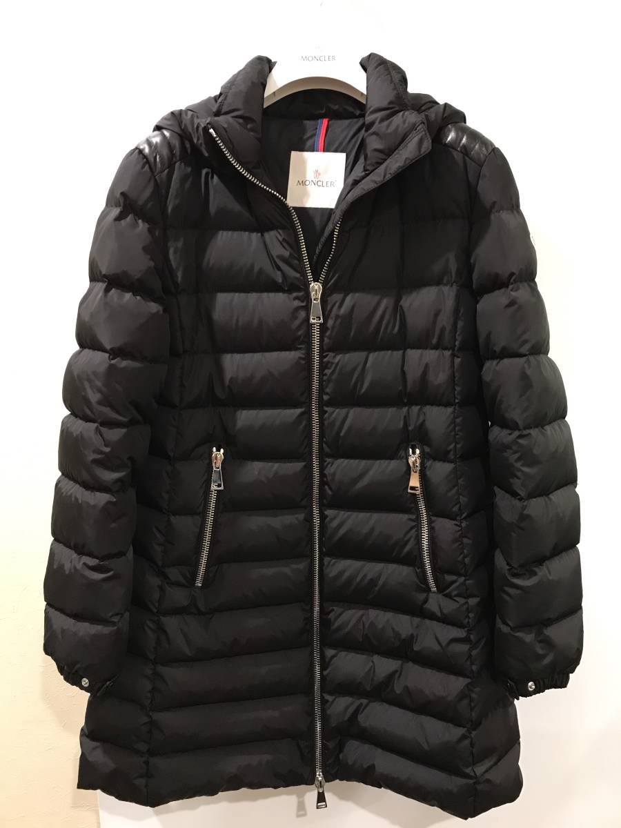 美品 モンクレール MONCLER ダウンコート サイズ2 M OROPHIN(オロフィン) 黒 レディース 長袖 コート 