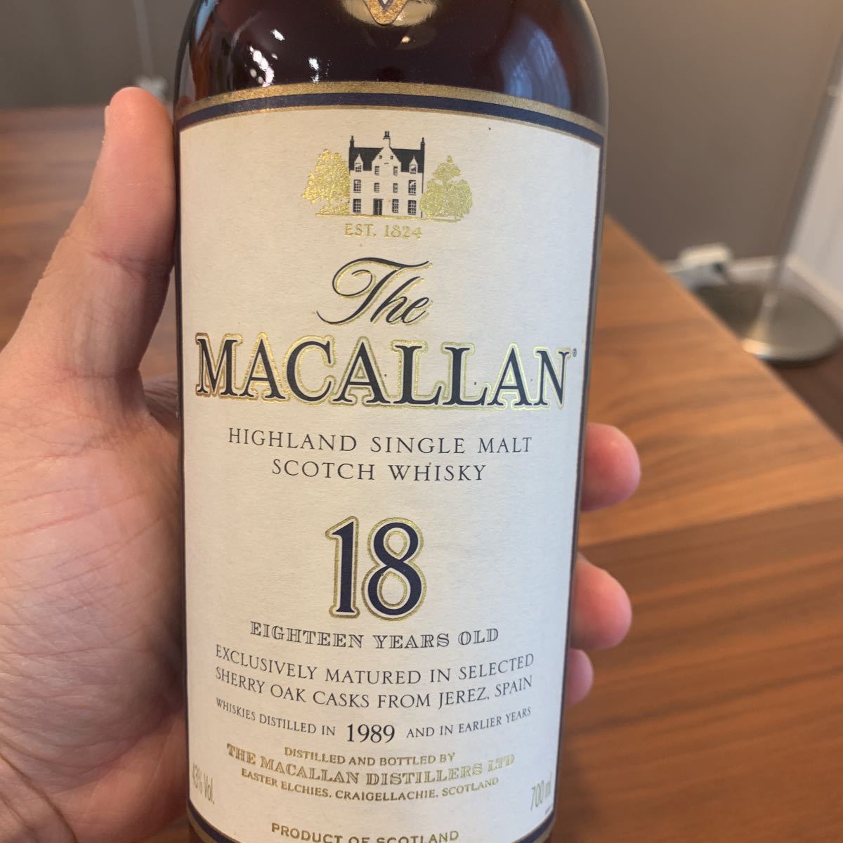 マッカラン18年 1989 未開封 古酒 MACALLAN スコッチウィスキー