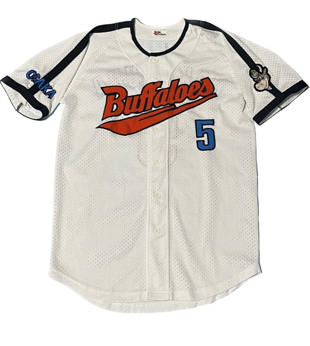 限界価格 大阪近鉄バファローズ Size L 中村紀洋氏 レプリカ 限界価格 大阪近鉄バファローズ Size L 中村紀洋氏 レプリカ