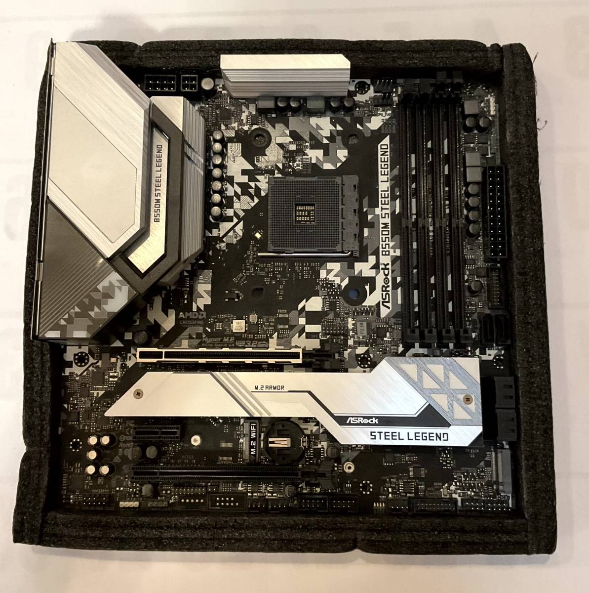 ASRock B550M Steel Legend 動作確認済み(PC/AT互換機)|売買された