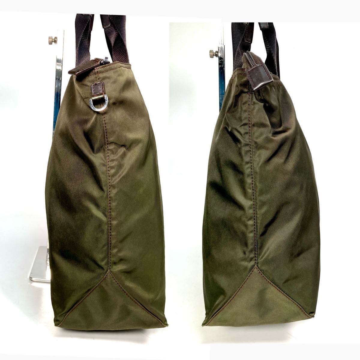 PRADA】プラダ ナイロン ショルダーバッグ 2way A4収納可 PRADA】プラダ ナイロン ショルダーバッグ 2way A4収納可