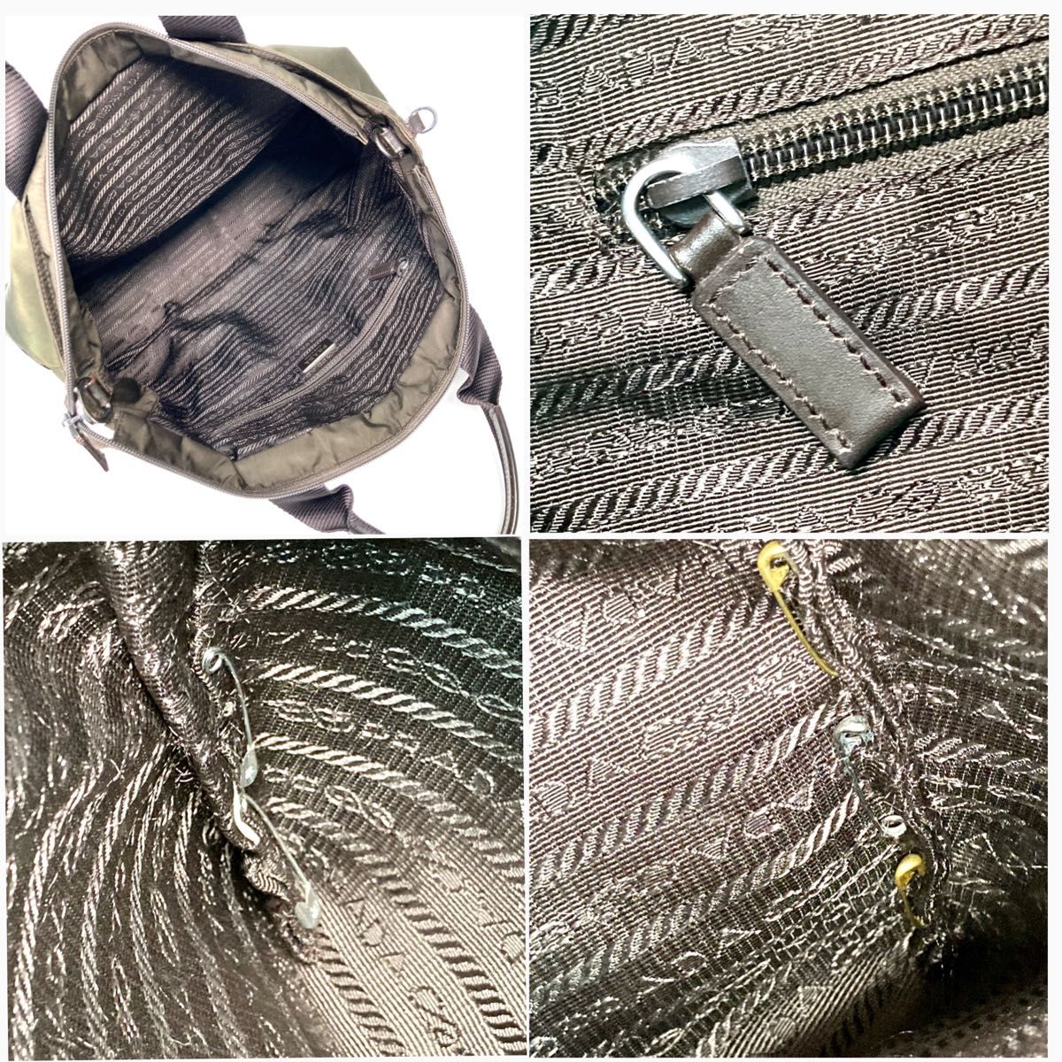 PRADA】プラダ ナイロン ショルダーバッグ 2way A4収納可 PRADA】プラダ ナイロン ショルダーバッグ 2way A4収納可