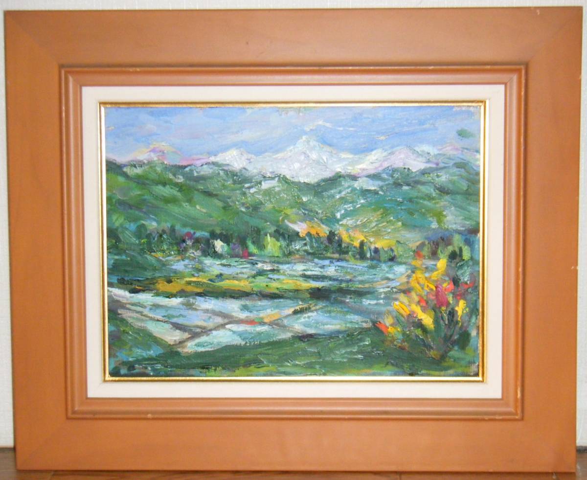 Yahoo!オークション - 絵画 作者不詳 油彩4号 風景画 逸品 L145 Yahoo!オークション - 絵画 作者不詳 油彩4号 風景画 逸品 L145