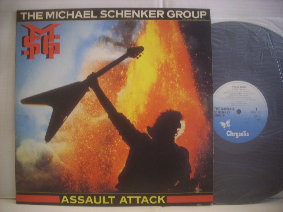 ● LP マイケル・シェンカー・グループ / 黙示録 THE MICHAEL SCHENKER GROUP ASSAULT ATTACK MSG 1982年 WWS-81520 ◇r50505_画像1