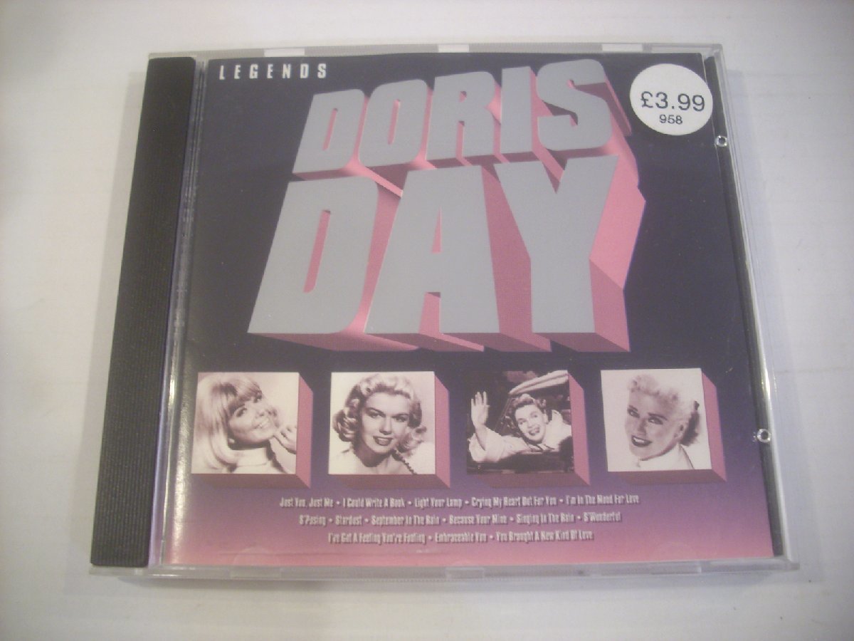 ● 輸入UK盤 CD DORIS DAY / LEGENDS ドリス・デイ レジェンズ 1994年 WISEPACK LECD 091 ◇r50519_画像1