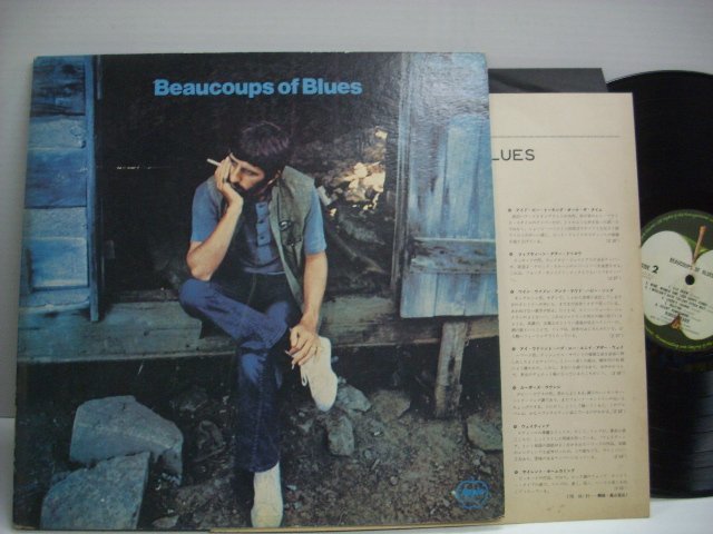 [ダブルジャケット LP] リンゴ・スター / セカンド・アルバム RINGO STARR BEAUCOUPS OF THE BLUES 1970年 AP-80099 ◇r50529_画像1