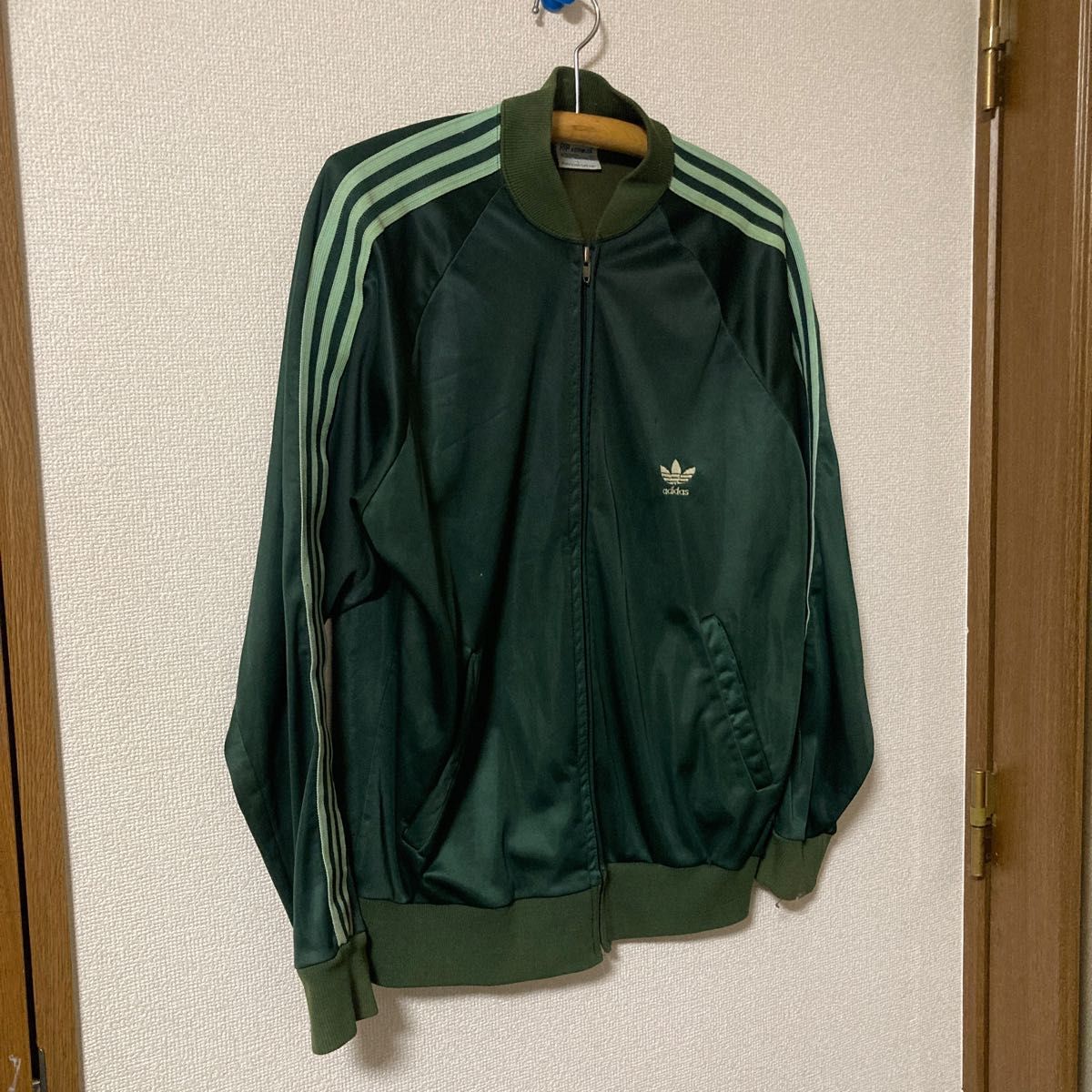 希少色 80s アディダス ATP グリーン ジャージ ジャケット L
