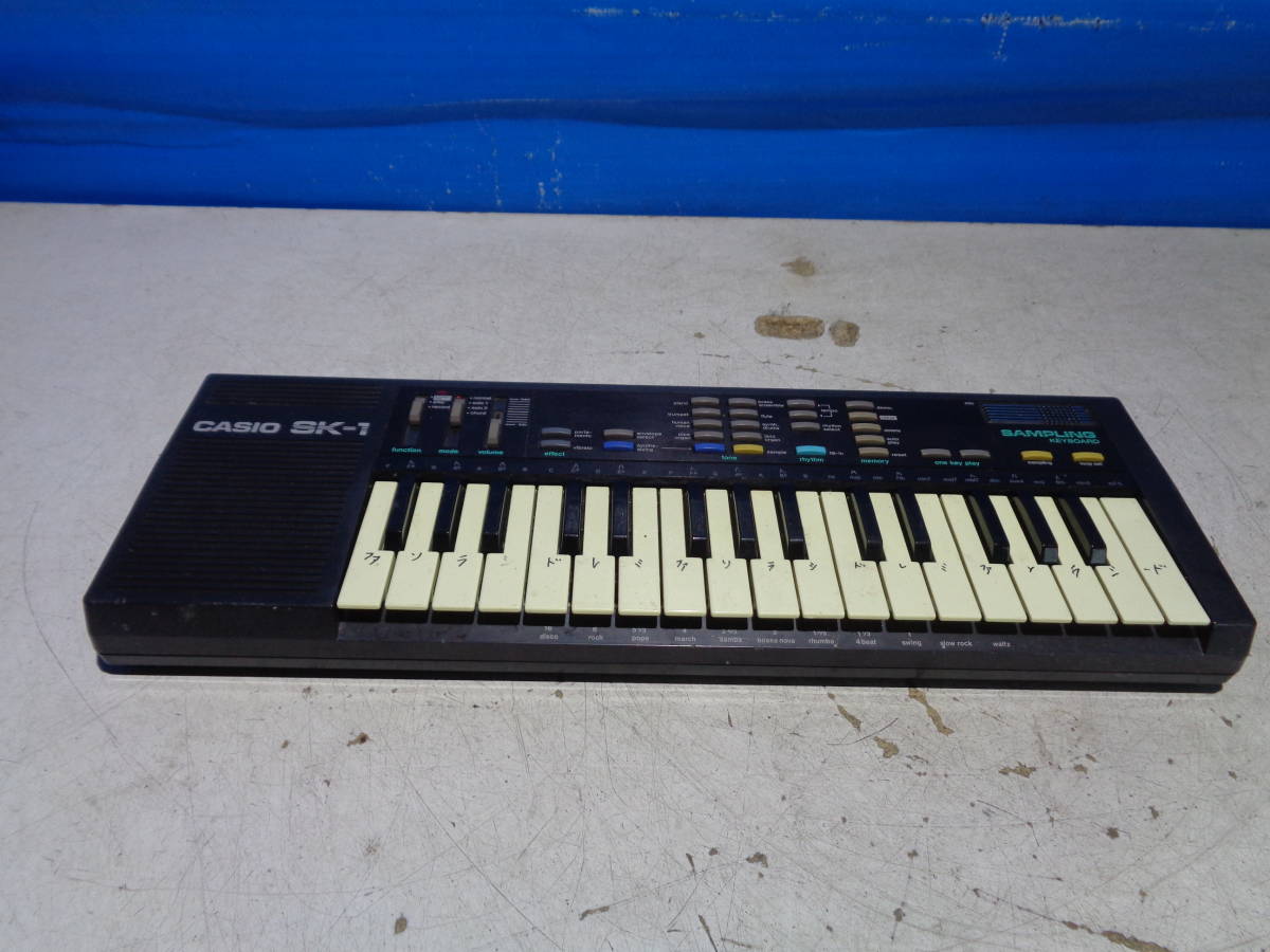 CASIO SK-1 SAMPLING KEYBOARD サンプリングキーボード 現状で