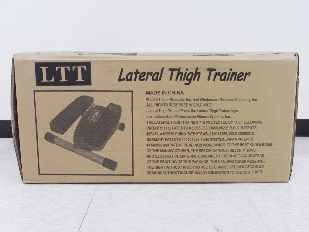 A23-1434【未使用】Lateral Thigh TRAINER ラテラルサイトレーナー LTT ステッパー 足踏み健康器具 トレーニングマット,パワーコード付の画像4