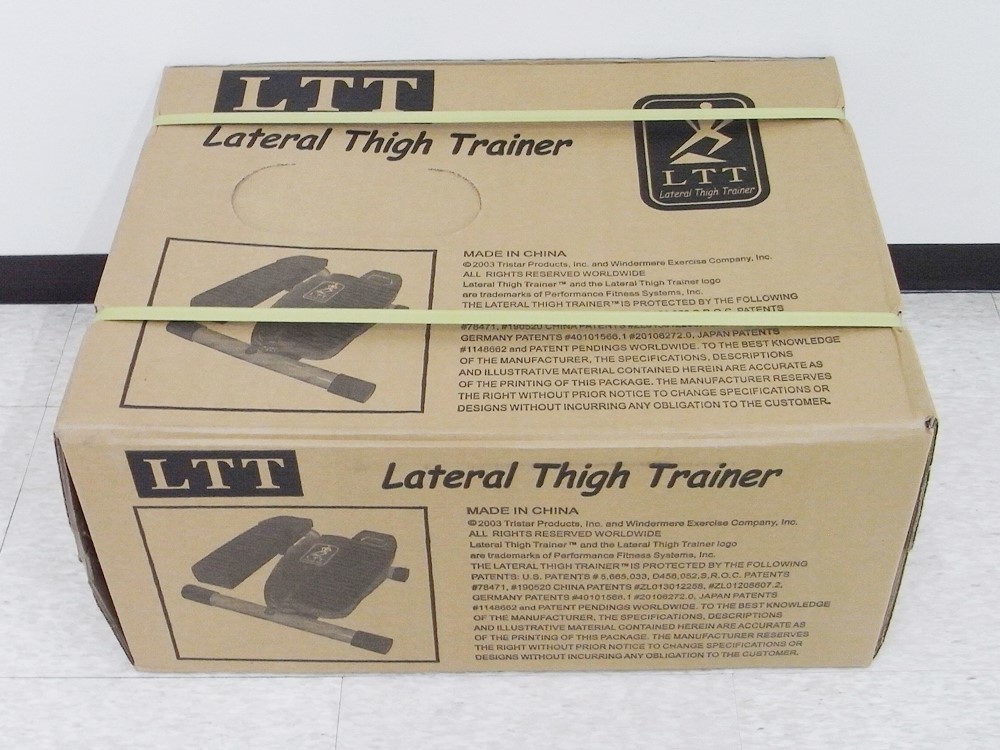 A23-1434【未使用】Lateral Thigh TRAINER ラテラルサイトレーナー LTT ステッパー 足踏み健康器具 トレーニングマット,パワーコード付の画像2