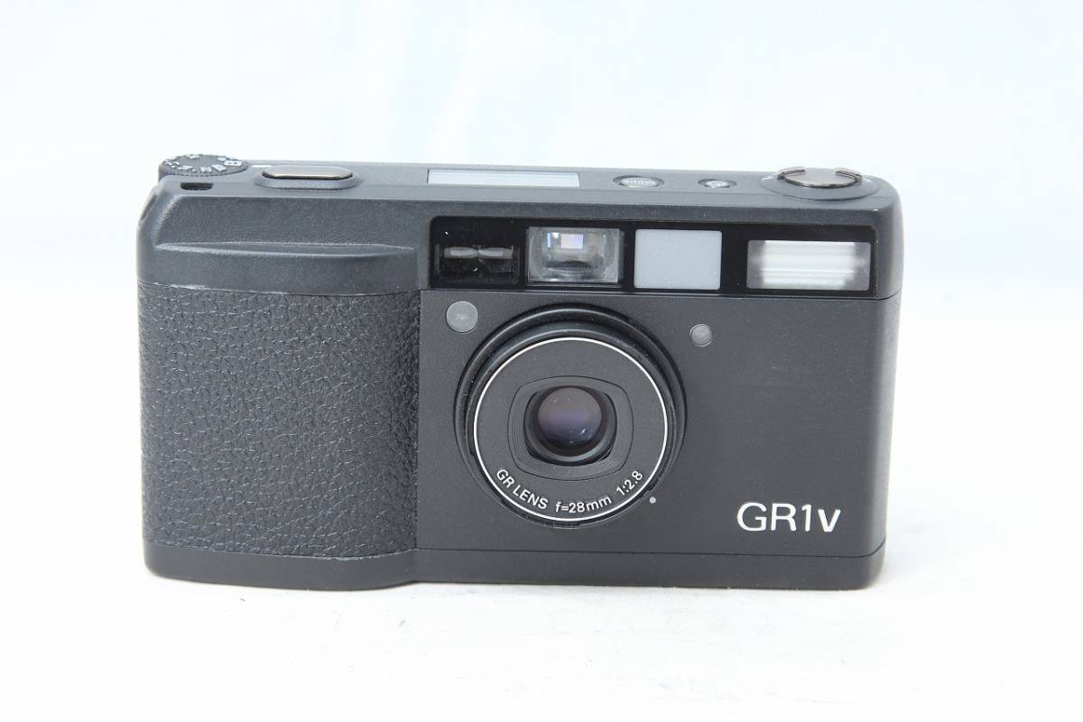 美品☆リコー RICOH GR1V GR LENS 28mm F2.8 black 液晶欠けなし