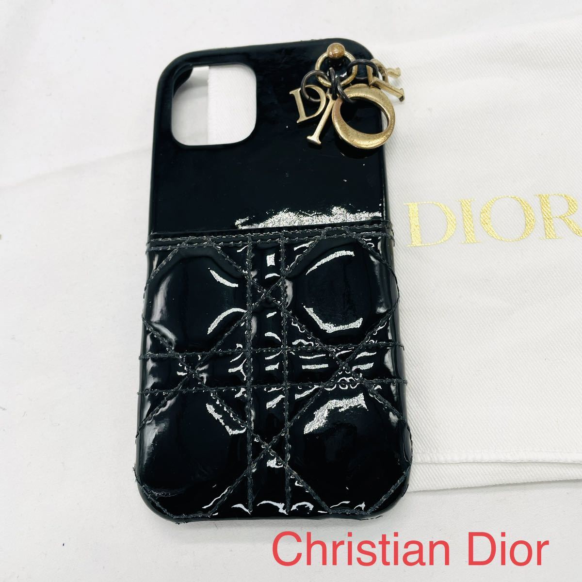 Christian Dior ディオール　iPhoneケース　カナージュ　スマホケース　クリスチャンディオール