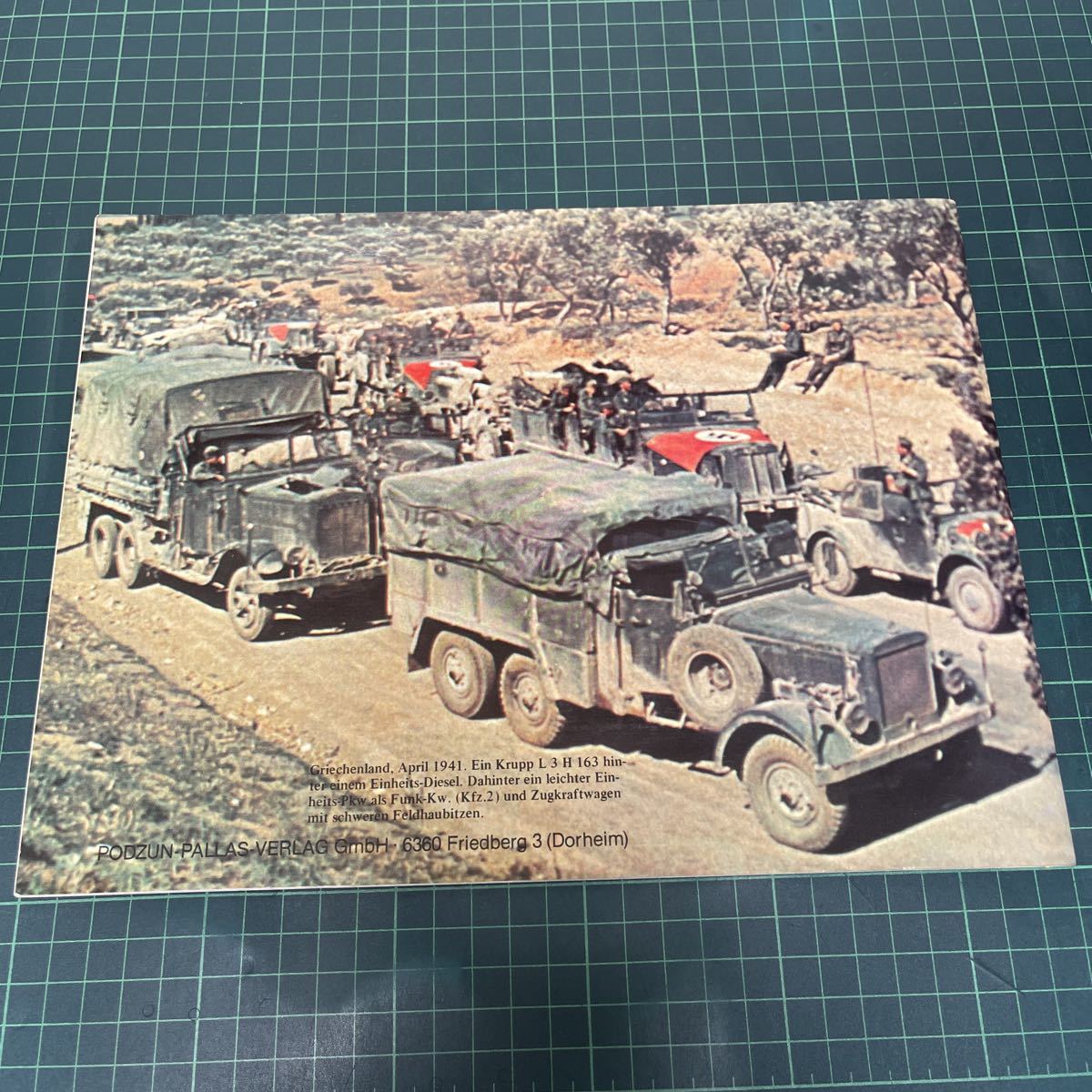 洋書 ミリタリー Krupp Kraftwagen im Kriege Die Legendare Krupp Protze und andere Band 107 戦車 クルップトラック 写真集_画像3