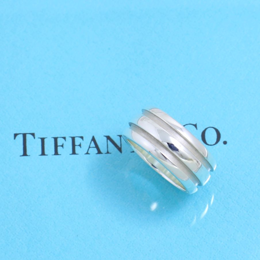 おすすめの人気 ティファニー TIFFANY 12.5号 グルーブド ダブル