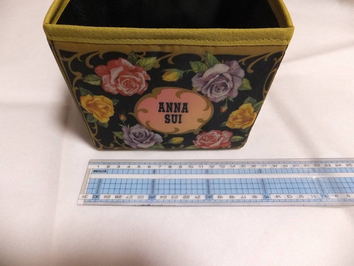 アナスイ ANNASUI コスメボックス 小物入れ 花 ノベルティ_画像4