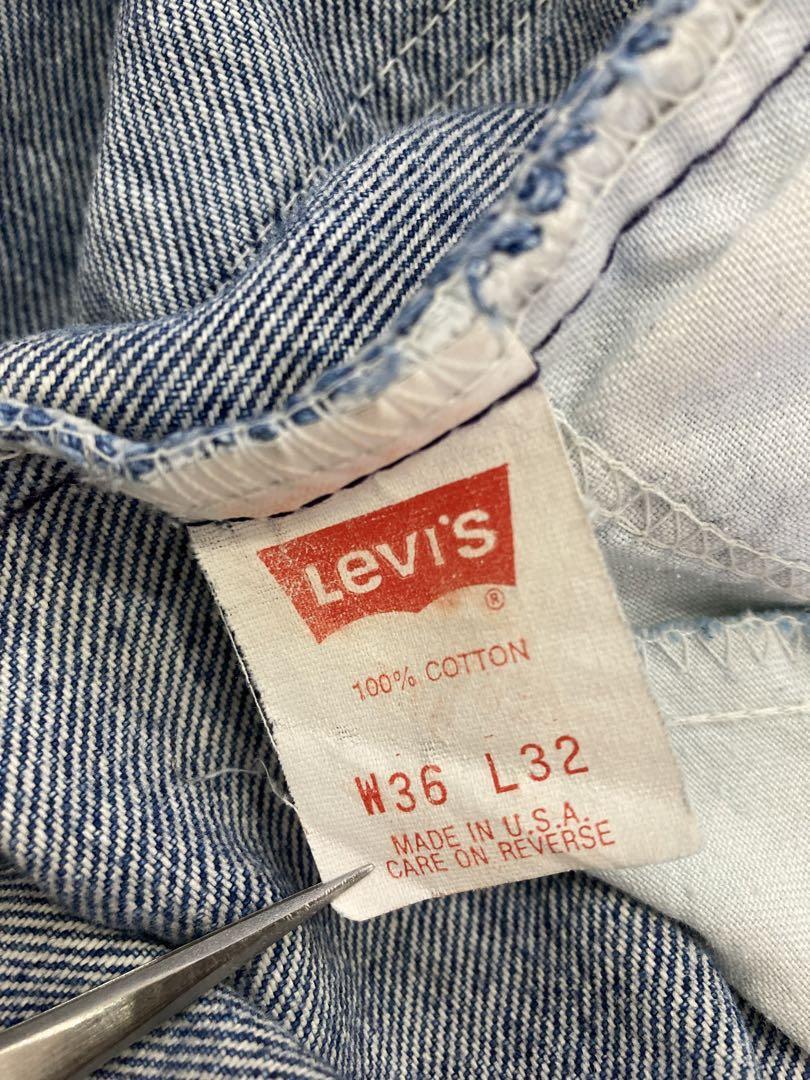 売り切れ必至! LEVI'Sリーバイス 550ジーンズ デニム USA W36 90s 90