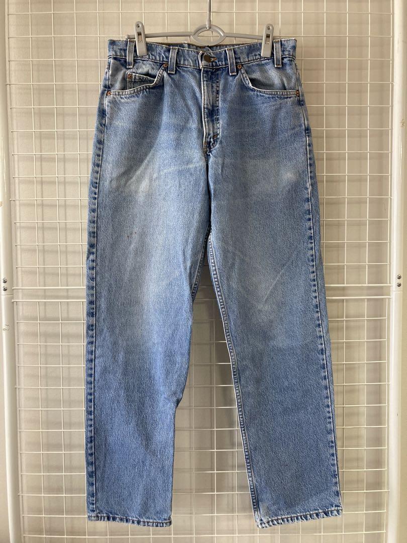 選ぶなら 550ジーンズ LEVI'Sリーバイス デニム USA 90s W33 古着 W33