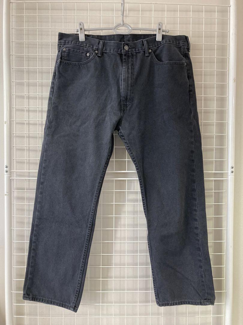 LEVI'Sリーバイス 505ジーンズ デニムパンツ 古着 W40 黒_画像1