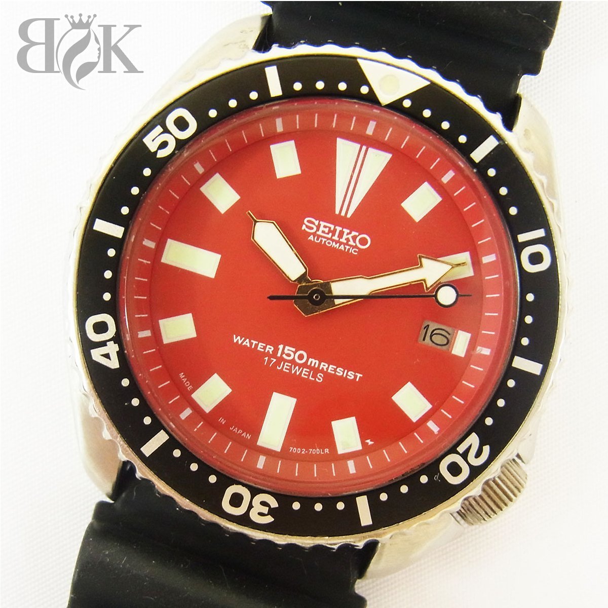 魅力的な ☆SEIKO SEIKO☆カスタム ダイバー 腕時計(アナログ 自動巻