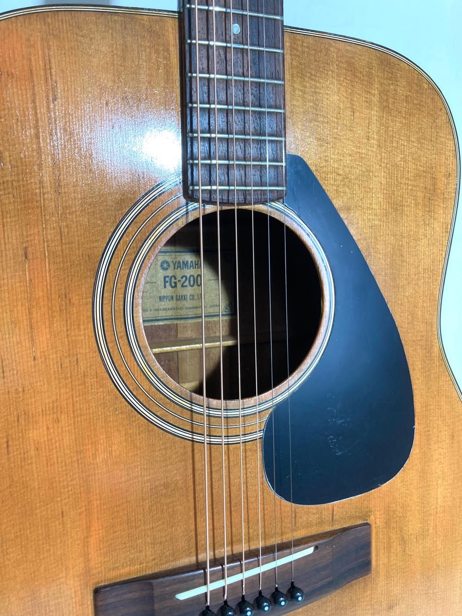 YAMAHA FG-200(ステンレスフレット) Yamaha FG 200(ステンレスフレット)