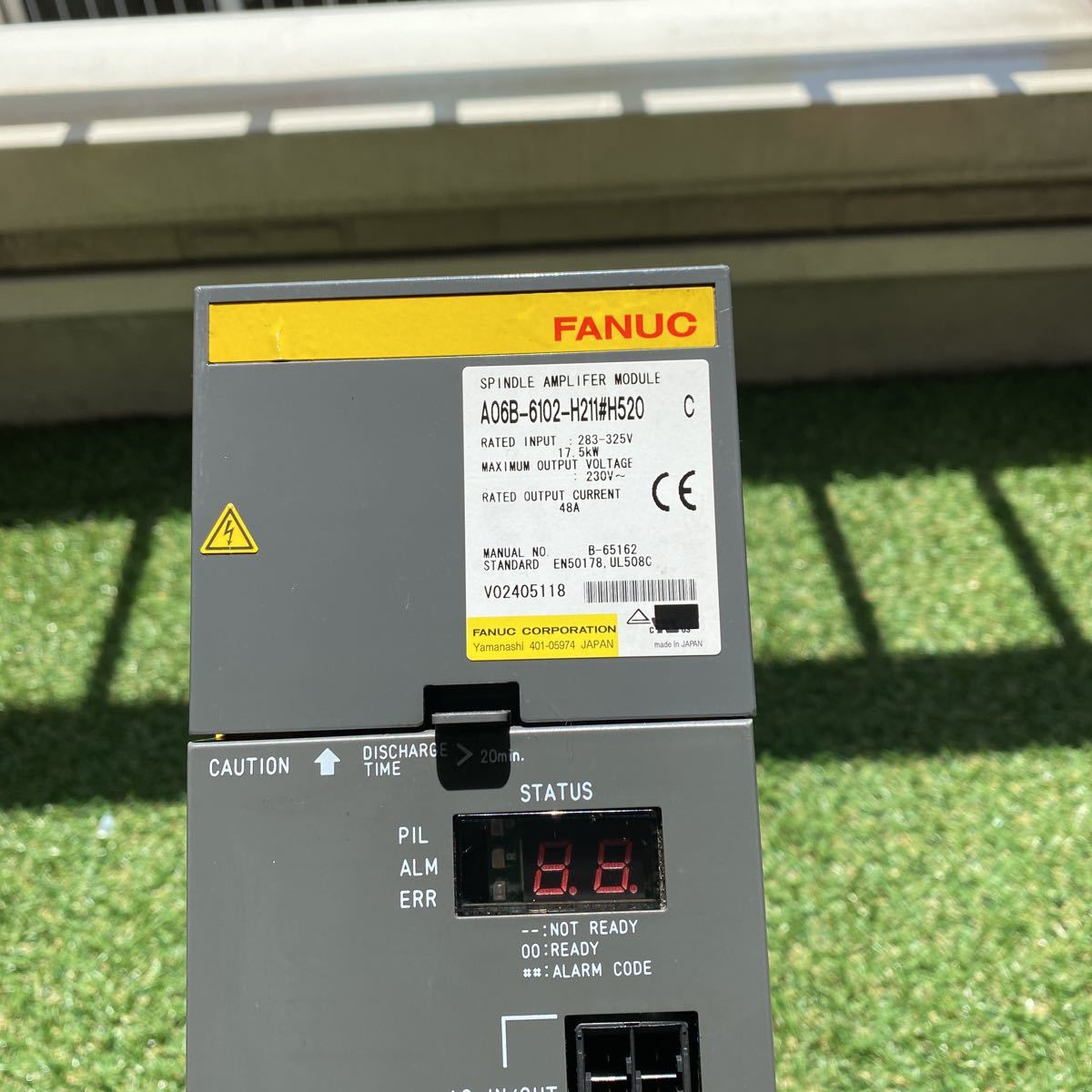 3E100020 FANUC ファナックサーボアンプA06B-6102-H211#H520