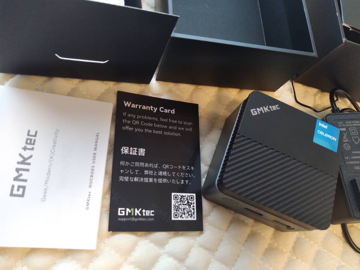 ヤフオク! - 美品 GMKTEC ミニ小型PC NucBox5 Wind...