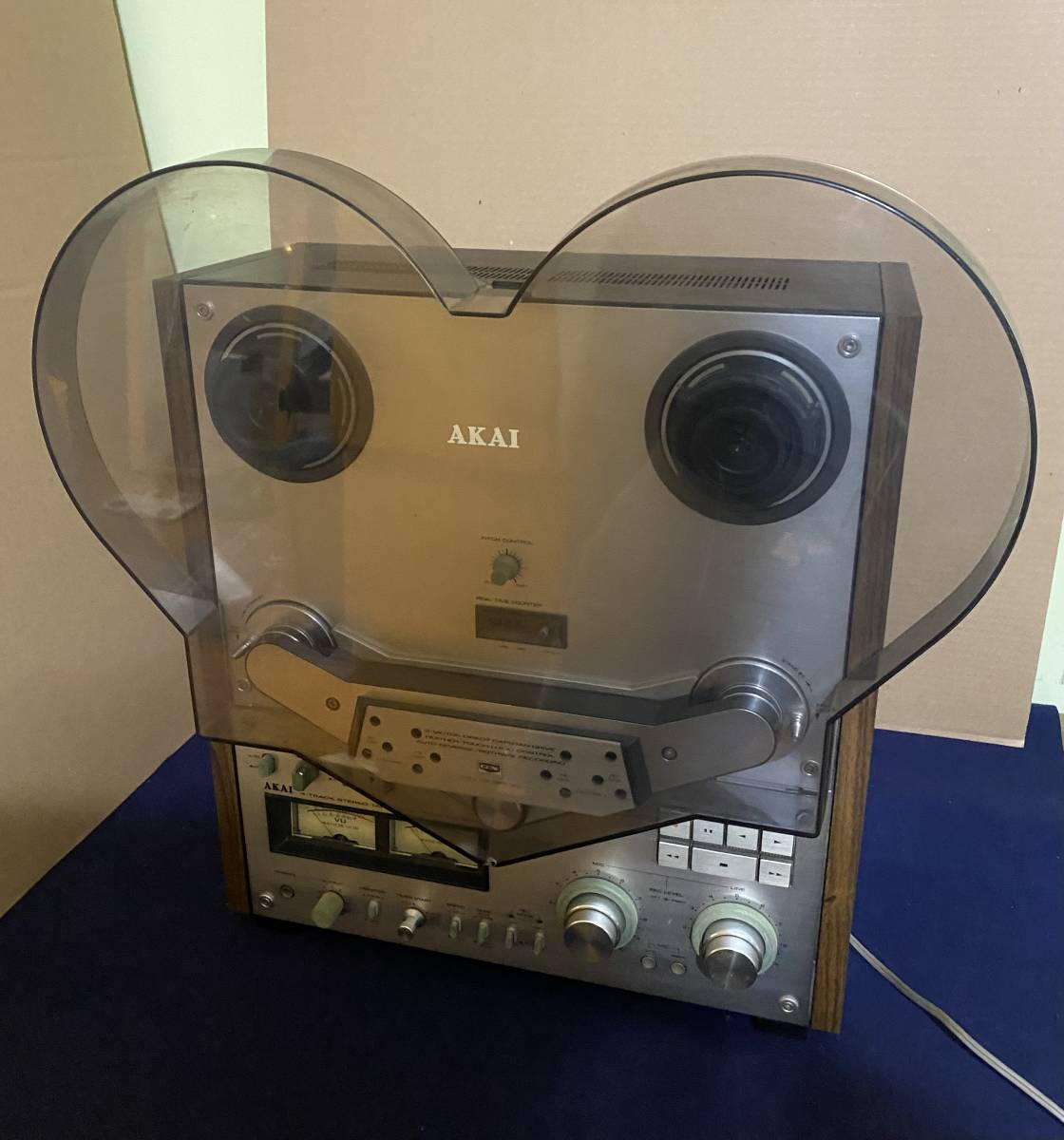 AKAI アカイ GX-635D オープンリールデッキ 赤井 オーディオ機器 通電