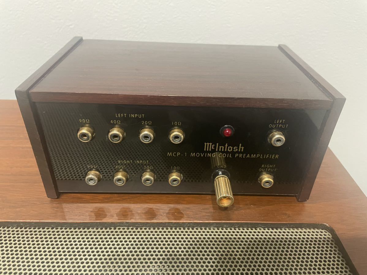 希少 Mcintosh マッキントッシュ MCP-1 MCヘッドアンプ 昇圧トランス