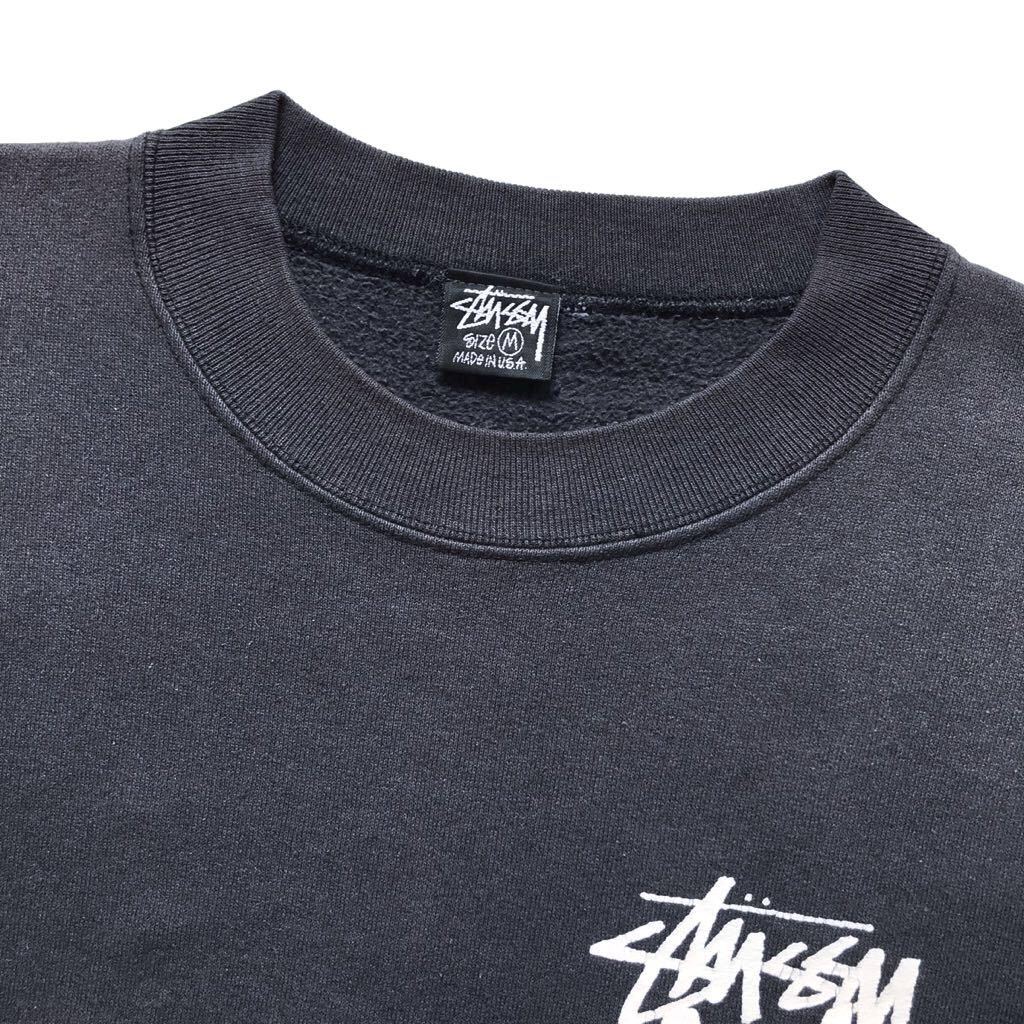 【今日の超目玉】 シャドーマン ステューシー Stussy OLD USA製 vintage 80s 両面プリント 初期アーカイブ 黒タグ