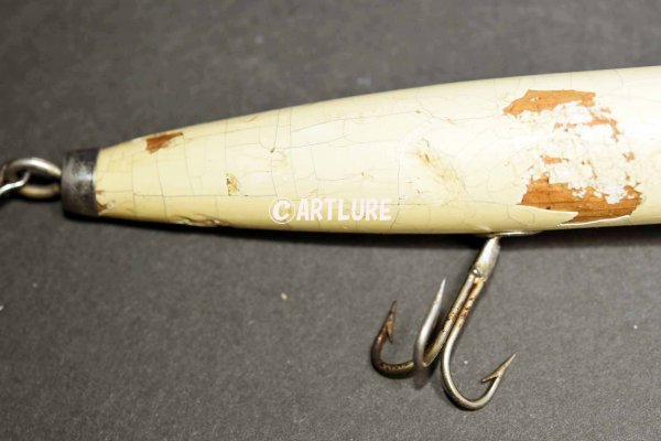 VINTAGE HEDDON WOODEN LURE DAWAGIAC EXPERT SURFACE C1902年 （4434-Ｊ4ｐ）#heddon #lure #vintagelure #oldlure #artlure_vintage_画像5