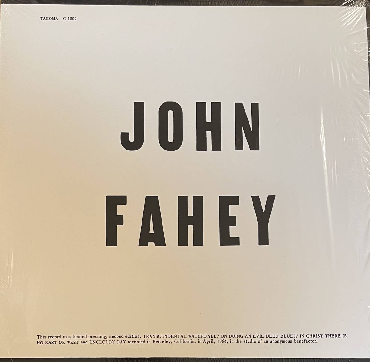 LP John Fahey Blind Joe Death FOLK BLUES experimental_画像1