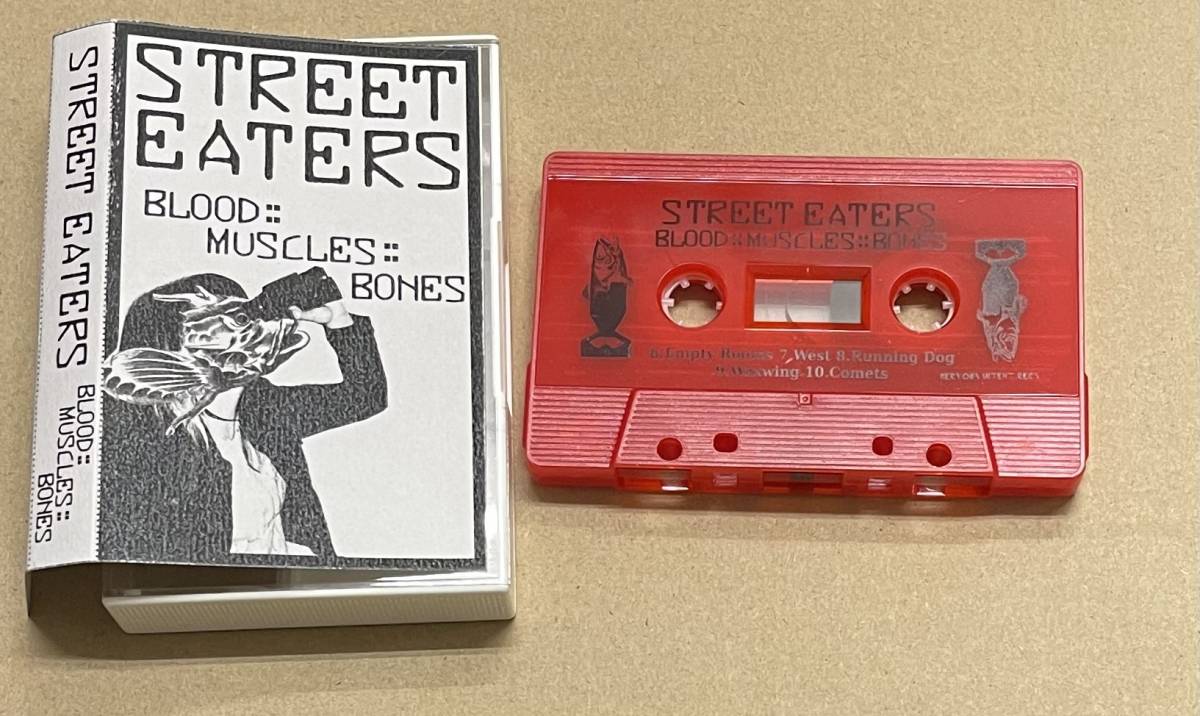  cassette tape Street Eaters Blood Muscles Bones Lo-Fi Indie Rock Punk