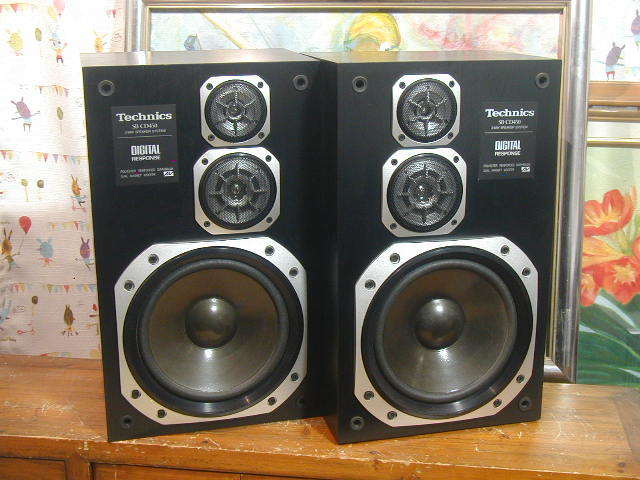 美品】 テクニクス製、SB-CD450、3ウェイスピーカーシステム・ペア
