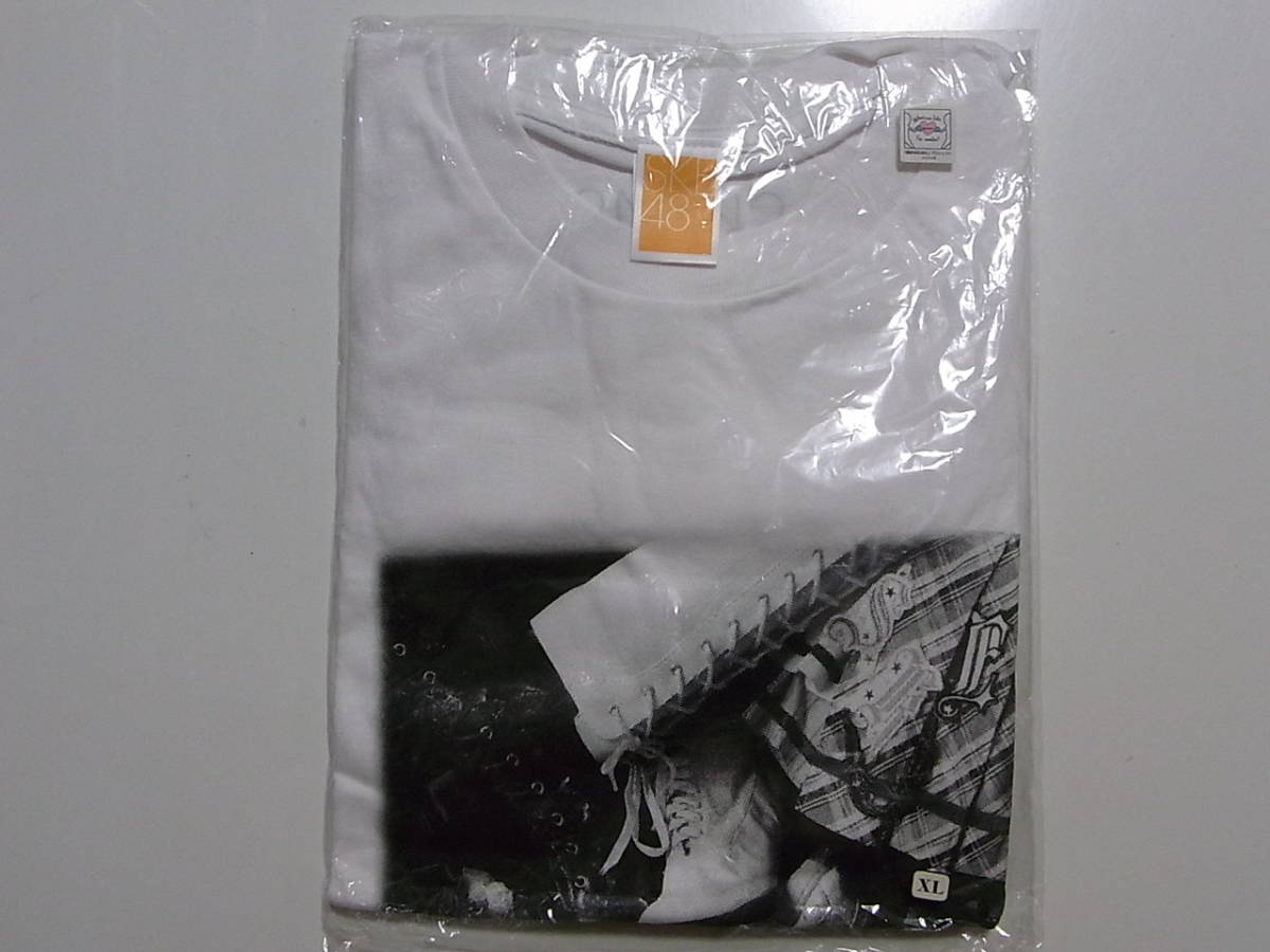  unopened * unused *SKE48 Matsui Rena *. industry concert T-shirt * shoes ver.* size XL* white 