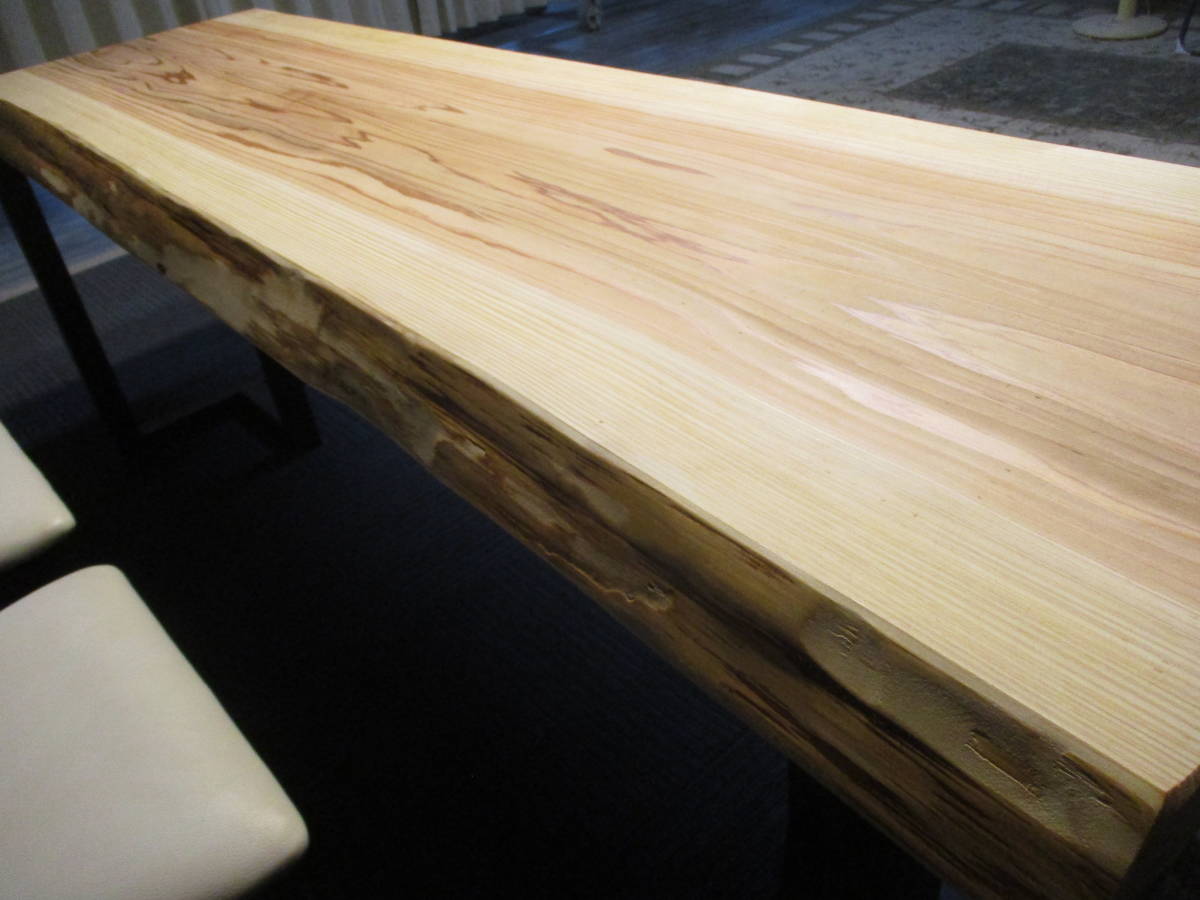 #858■ 杉  一枚板 無垢 テーブル 板  ローテーブル  ダイニング  カウンター  座卓 天板  無垢 一枚板 の画像6