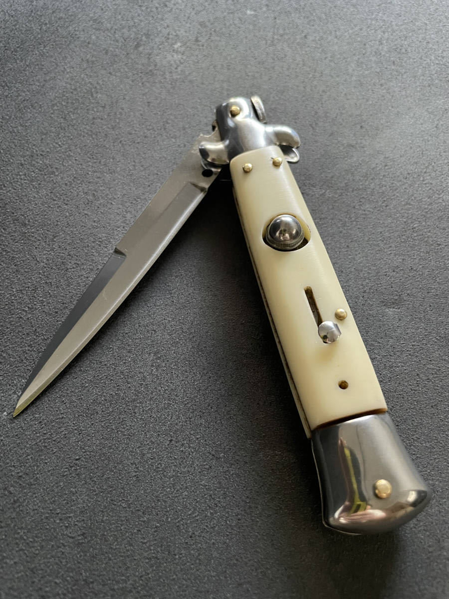 新品】AKC イタリアン スチレット ナイフ 折りたたみ 新品】AKC イタリアン スチレット ナイフ 折りたたみ