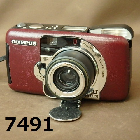 WEB限定カラー FK-7491 OLYMPUS 105 簡易動作確認OK ZOOM LT