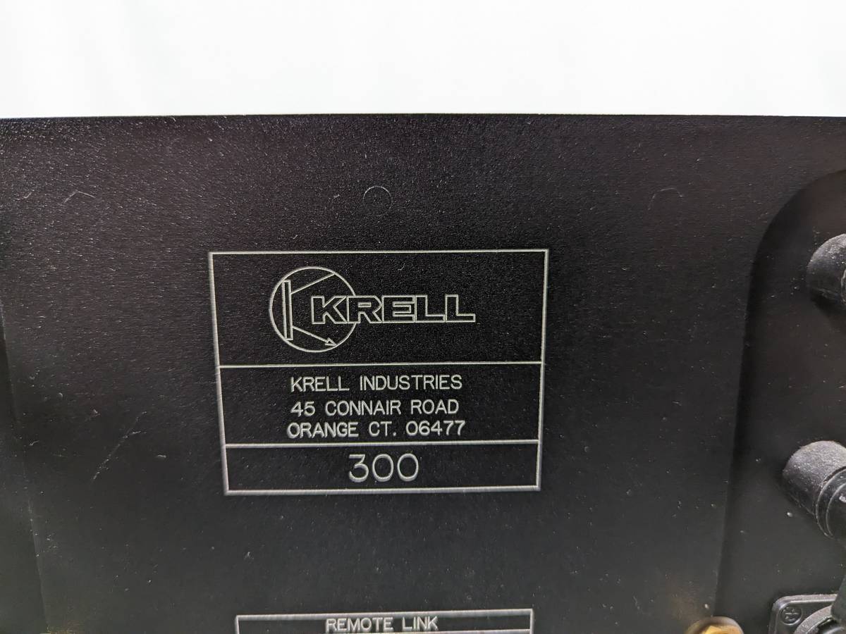 ◆◇KRELL MODEL300 FBP-300 パワーアンプ クレル 動作品 ◇◆の画像8