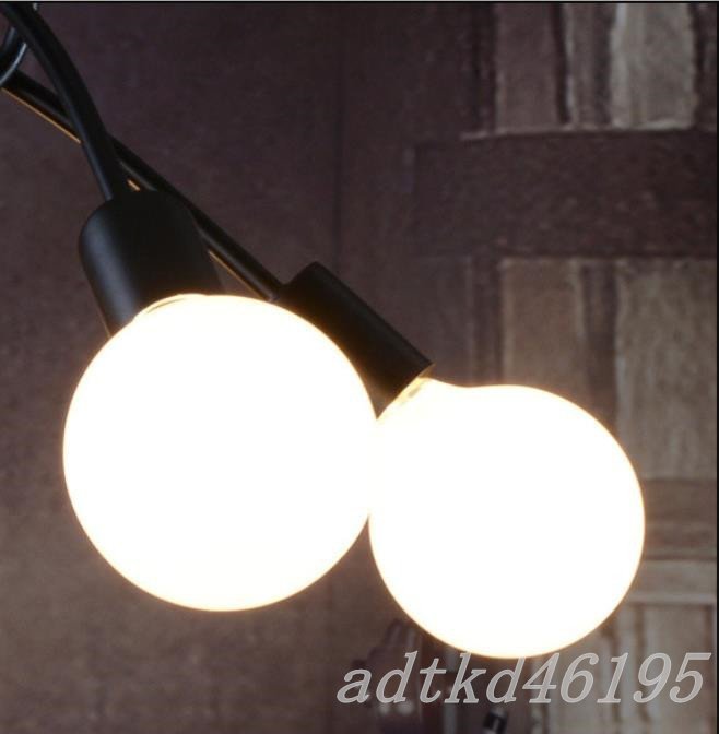 高級感◆北欧 5灯ペンダントライト　シャンデリアLEDランプ天井照明器具　シーリングライト_画像4