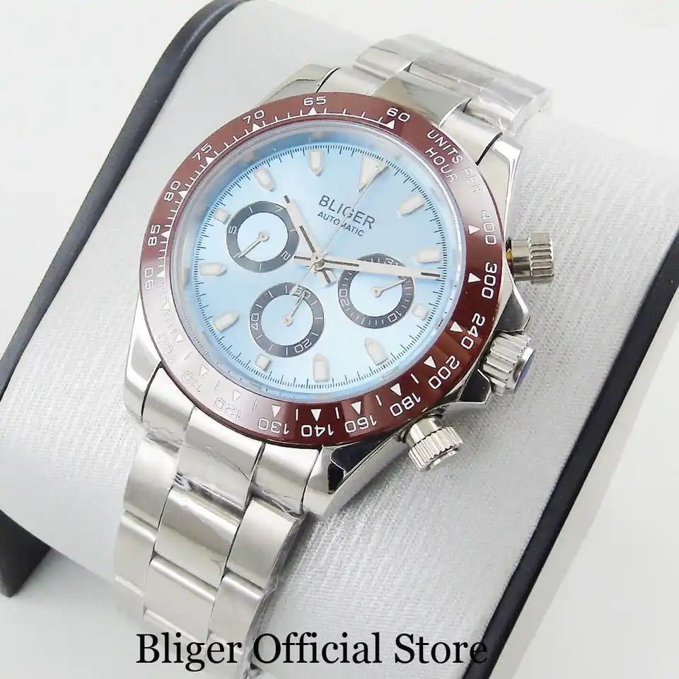 [ в Японии не продается американский цена 40,000 иен ]BLIGER Rolex Daytona oma-ju Eve lahimobichi "надеты" модель oma-ju высококлассный наручные часы высокий бренд 