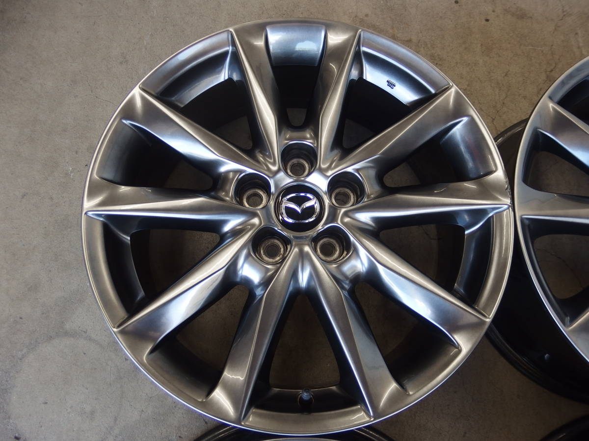 MAZDA アクセラ純正ホイール 7Jx18+50 114.3-5H 4本セット